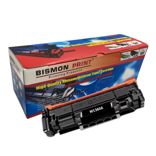 ตลับหมึกเทียบเท่า Toner Cartridge Compatible HP W1360A, HP 136A Remanufactured